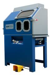 Shot blast cabinet with built-in dust collector - R-70-C