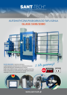 GLASS 1500/2000 SANT-TECH - automatyczne piaskarki do tafli szkła