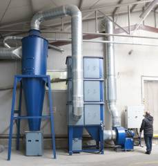 Instalacje filtrowentylacyjne SANT-TECH- przykłady